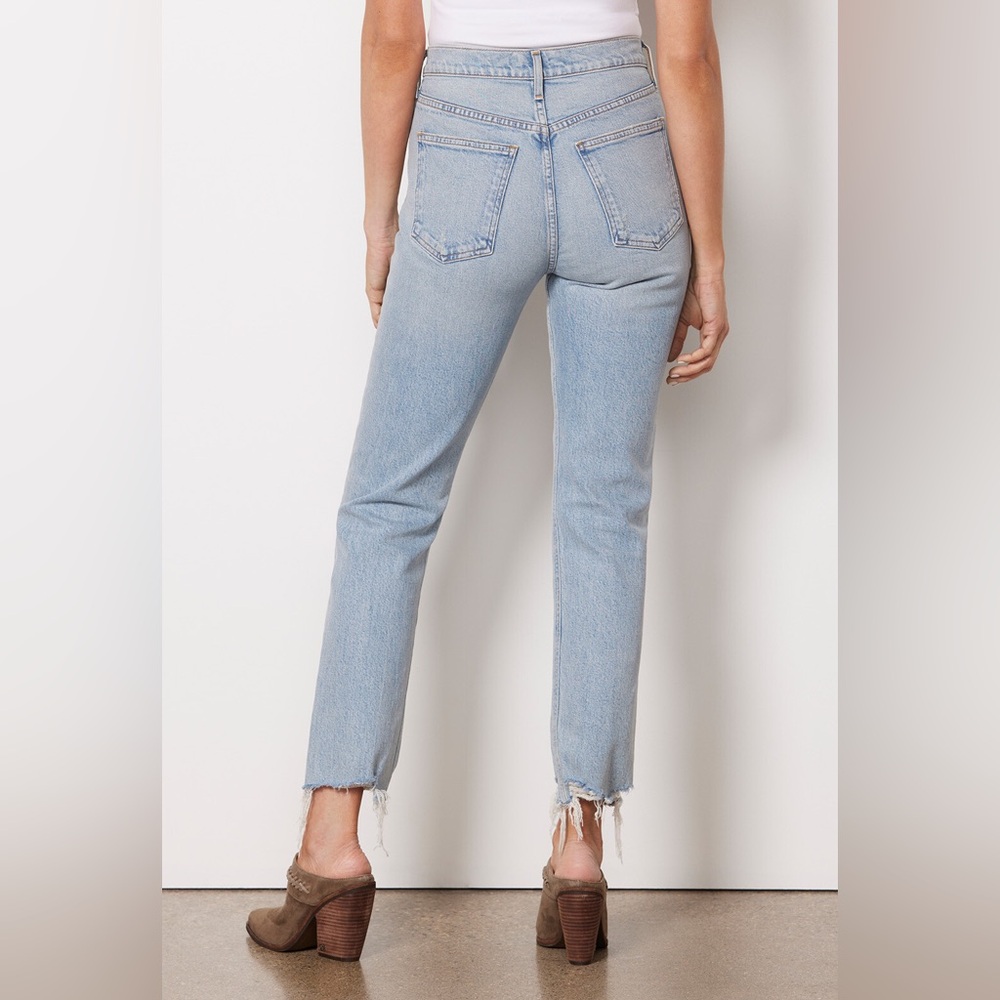 Agolde Merrell Mid Rise Straight Jeans - Picture 2 of 7